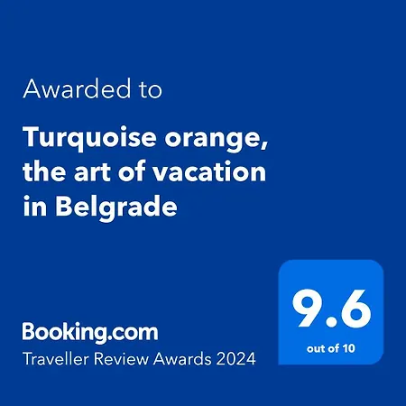 Apartment Turquoise Orange, The Art Of Vacation In